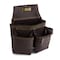 Ox Tools Tool Bag, Pro Framer's Tool Bag, Oil-Tanned Leather, 3 Pouch, Leather OX-P263203 - alternate 1